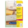 Avery Zweckform etykiety 63.5mm x 38.1mm, A4, przezroczysty, przezroczysta, 21 etykiety, adresowa, pakowane po 25 szt., L7560-25
