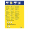 Avery Zweckform etykiety 210mm x 297mm, A4, matowe, białe, 1 etykieta, magnetyczne, pakowane po 5 szt., J8867-5, do drukarek atr