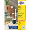 Avery Zweckform etykiety 60mm, A4, białe, 12 etykiety, pakowane po 100 szt., L3416-100, do drukarek laserowych i atramentowych