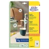 Avery Zweckform etykiety 60mm, A4, białe, 12 etykiety, zdejmowane, pakowane po 25 szt., L7104REV-25, do drukarek laserowych i at