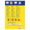 Avery Zweckform etykiety 99.1mm x 38.1mm, A4, neonowy czerwony, 14 etykiety, pakowane po 25 szt., L7263R-25, do drukarek laserow