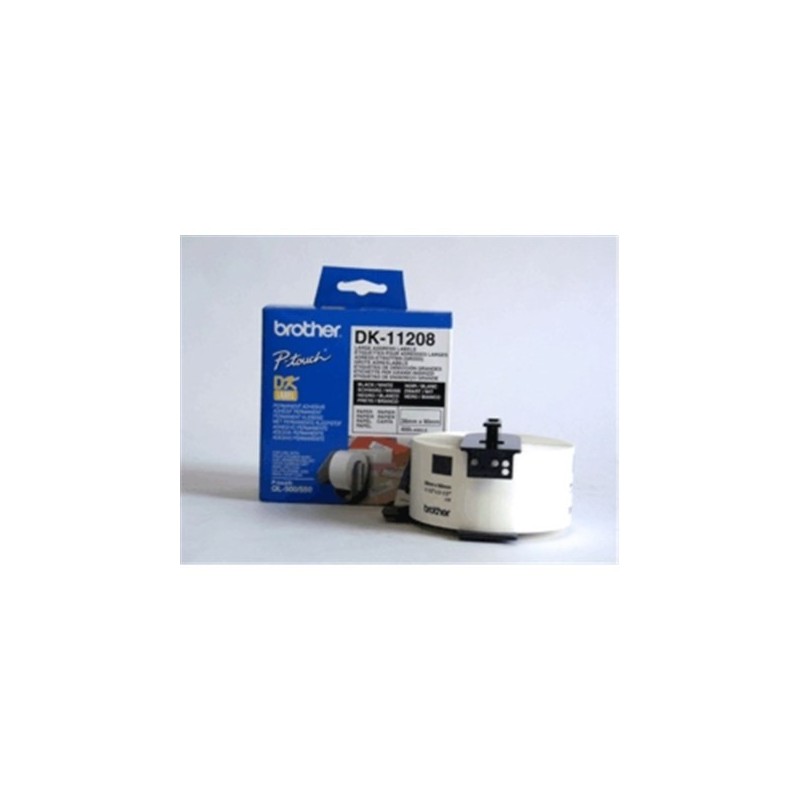 DK SINGLE LABLE ROLLS/F/ QL-500/550 400PCS/RL 38X90MM