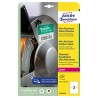 Avery Zweckform etykiety 210mm x 148mm, A4, białe, 2 etykiety, bardzo trwałe, pakowane po 10 szt., L7916-10, do drukarek laserow