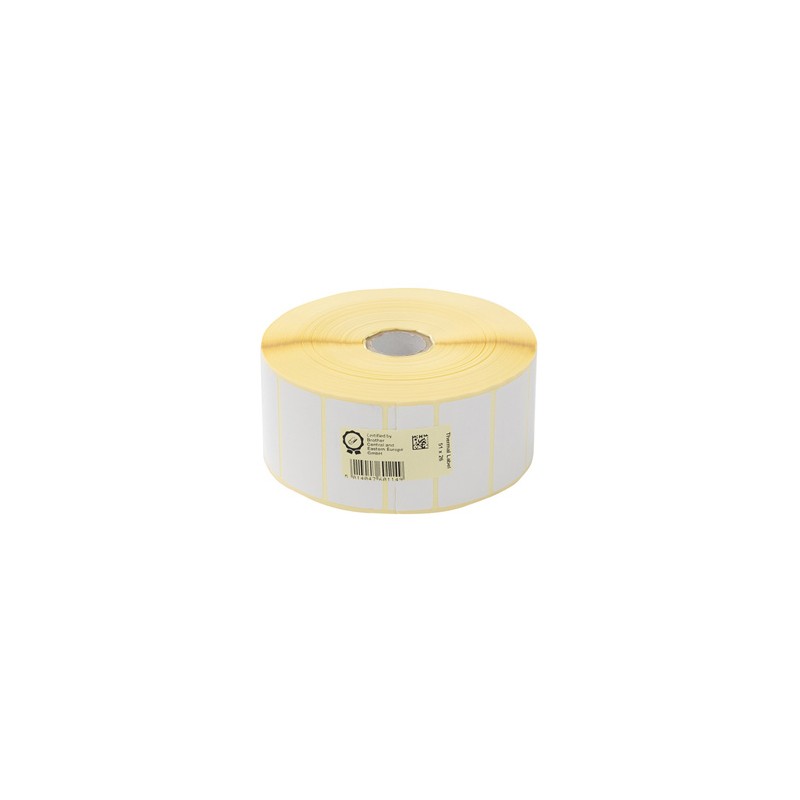 Brother etykiety do nadruku termicznego 51mm x 26mm, biała, 3000 szt., LDE1E026051127P, drukarki z serii TD
