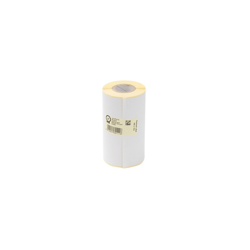 Brother etykiety do nadruku termicznego 102mm x 152mm, biała, 90 szt., LDE1E152102058P, do drukarek serii PJ, RJ
