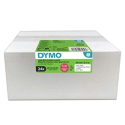 Dymo etykiety papierowe 54mm x 25mm, białe, na adres zwrotny, 24 x 500 szt., 2223589, op. 24 rolki, cena za 1 szt