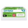Dymo etykiety papierowe 89mm x 41mm, białe, do identyfikatorów, łatwy do usunięcia, 6 x 300 szt., 2234187, op. 6 rolek, cena za 