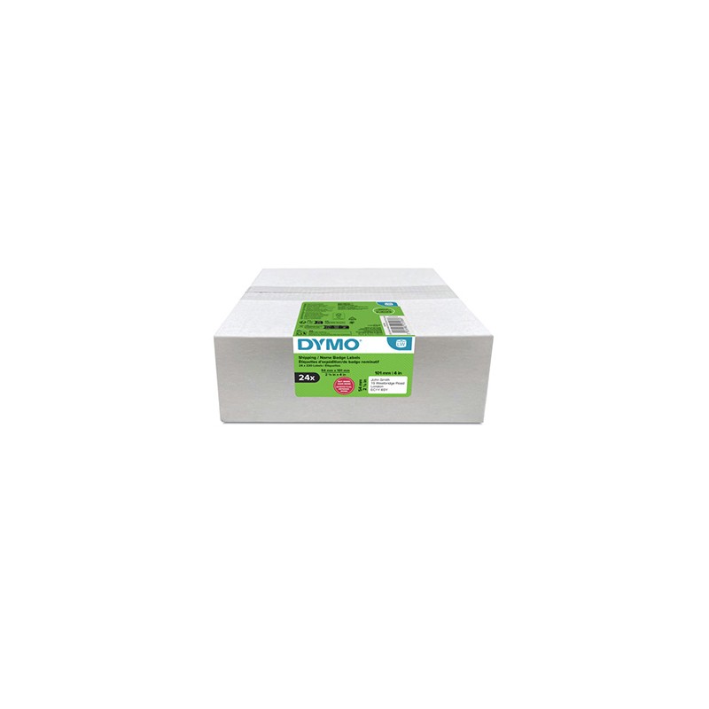 Dymo etykiety papierowe 101mm x 54mm, białe, adresowe, 24 x 220 szt., 2223588, op. 24 rolki, cena za 1 szt