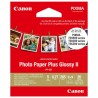 Canon Photo Paper Plus II, PP-201, foto papier, połysk, kwadratowy typ 2311B070, biały, PIXMA TS9500, TS8200 a TS6200, 8.89x8.89