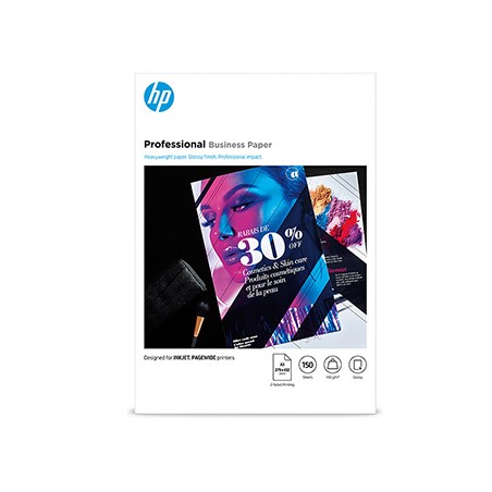 HP PRO BIZ FSC, 7MV84A, papier, połysk, biały, A3, 180 g/m2, 150 szt., niewymieniono