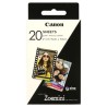 Canon ZINK Photo Paper, ZINK, foto papier, bez marginesu typ połysk, Zero Ink typ 3214C002, biały, 5x7,6cm, 2x3", 20 szt., termo