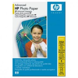 HP Advanced Glossy Photo Pa, Q8692A, foto papier, bez marginesu typ połysk, zaawansowany typ biały, 10x15cm, 4x6", 250 g/m2, 100