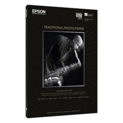 Epson 610/0.914/Traditional Photo Paper, 35.984", 25-pack, C13S045053, 330 g/m2, papier, 610mmx914mm, biały, do drukarek atramen