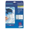Avery Zweckform wizytówki, z gładka krawędzią, 10szt./A4 typ matowe, białe, A4, 185 g/m2, 85x54mm, 25 arkusza, do drukarek atram