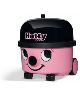 Odkurzacz workowy do zanieczyszczeń suchych Numatic HET200 Hetty 620W czarno-różowy
