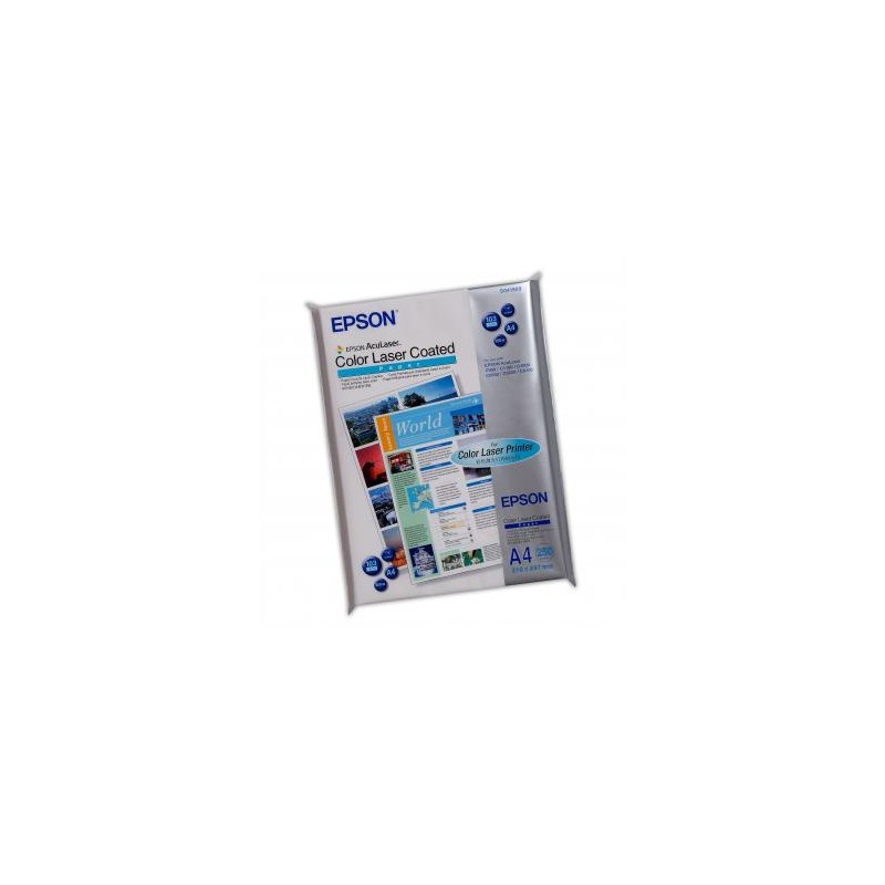 Epson Color Laser Paper coated, biała, 250, szt. szt., C13S041899, do drukarek laserowych, 210x297mm (A4), A4, 103 g/m2