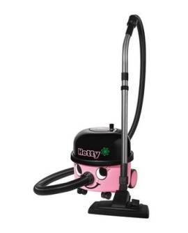 Odkurzacz workowy do zanieczyszczeń suchych Numatic HET200 Hetty 620W czarno-różowy