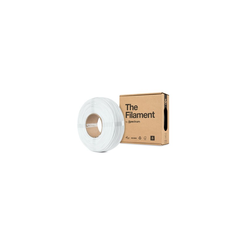 Spectrum The Filament Filament ReFill PETG 1000g, snow white, EOL