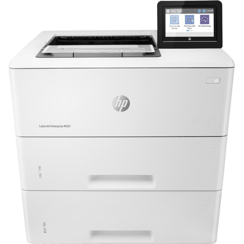 HP LaserJet Enterprise M507x, Czerń i biel, Drukarka do Drukowanie, Drukowanie dwustronne