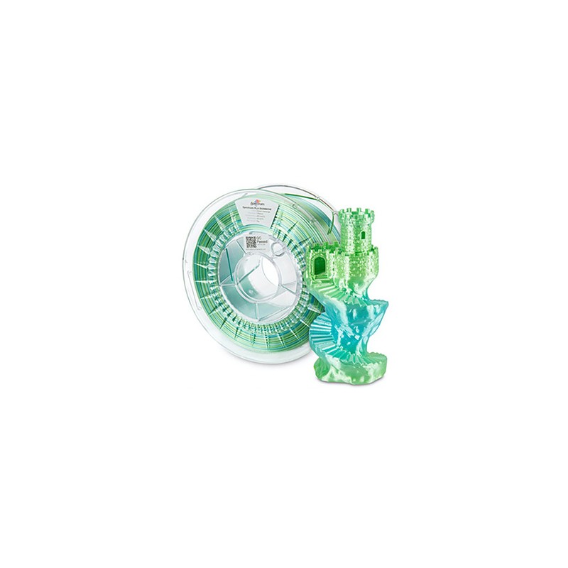Spectrum Filament PLA Silk Rainbow 1000g, ocean melange