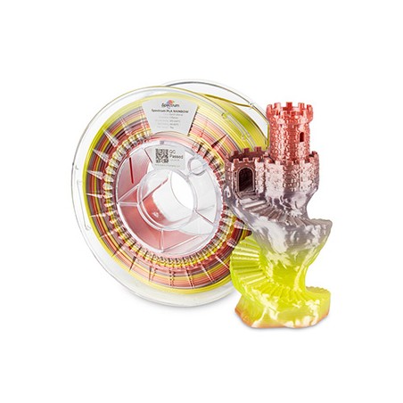 Spectrum Filament PLA Silk Rainbow 1000g, earth blend