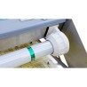 Lampa owadobójcza 230 V, do 80 m2, 2x15W, srebrny, Format1, ITRAP30, IP65, z powierzchnią klejącą