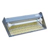 Lampa owadobójcza 230 V, do 80 m2, 2x15W, srebrny, Format1, ITRAP30, IP65, z powierzchnią klejącą
