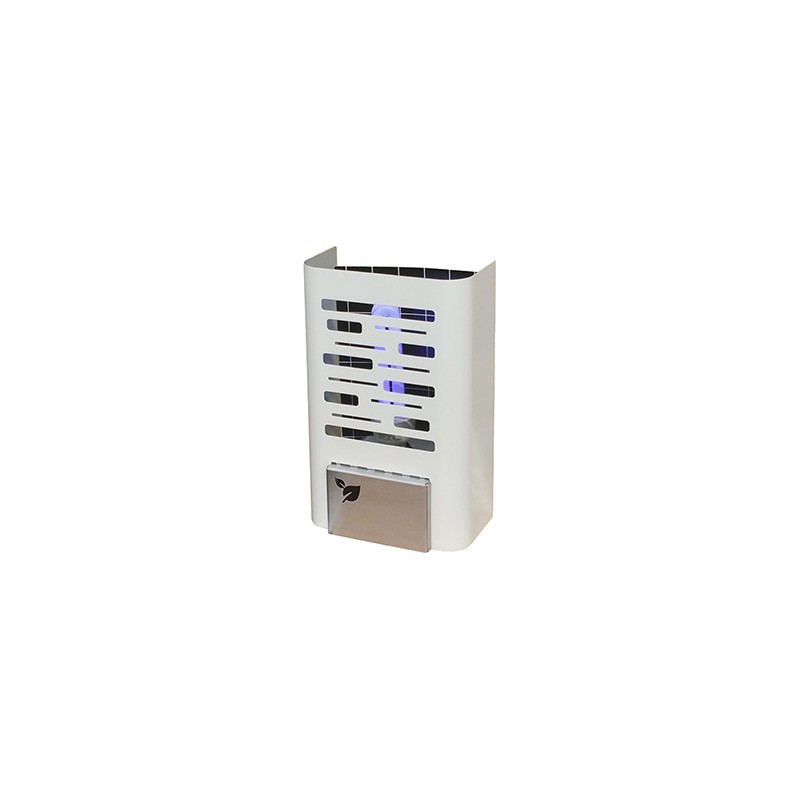 Lampa owadobójcza 230 V, do 50 m2, 20W, srebrny, Format1, IGLUCN, IP20, z lepem na owady