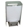 Lampa owadobójcza 230 V, do 50 m2, 20W, srebrny, Format1, IGLUCN, IP20, z lepem na owady