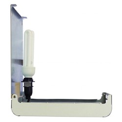 Elektryczna łapka na owady 230 V, do 50 m2, 20W, srebrny, Format1, MG20, IP20, z lepem na owady