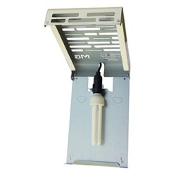 Elektryczna łapka na owady 230 V, do 50 m2, 20W, srebrny, Format1, MG20, IP20, z lepem na owady