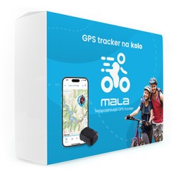 GPS tracker na rower czarny, ONI 67379, Mala