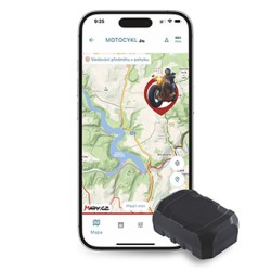 GPS tracker do zabezpieczania majątku czarny, ONI 67381, Mala