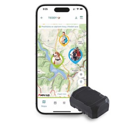 GPS tracker uniwersalny czarny, ONI 67382, Mala