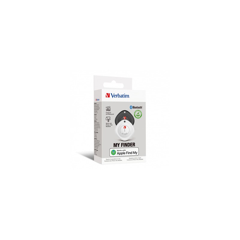 Lokalizator Bluetooth My Finder MYF-02 czarny i biały, 32131, Verbatim
