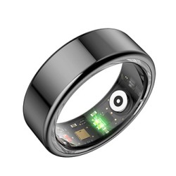 Powerton SMART RING smart ring rozmiar 8, czarny