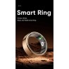 Powerton SMART RING smart ring rozmiar 8, czarny