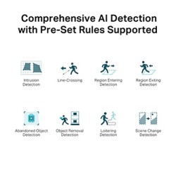 TP-link IP kamera Wi-Fi do monitoringu zewnętrznego VIGI C250(4MM), QHD 2880x1620, PoE, biała, jakość 5MP, Detekcja Smart, Pełni