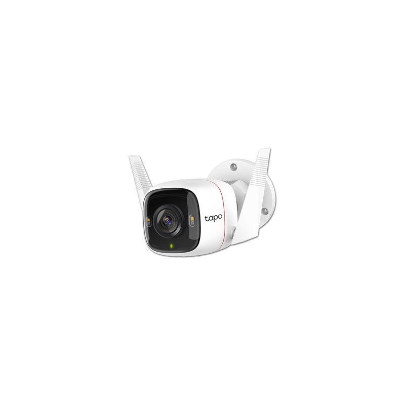 TP-link IP kamera Wi-Fi do monitoringu zewnętrznego Tapo C320WS, QHD 2560x1440, Wifi 2.4 GHz /ethernet, biała,  4MP, nagrywanie 