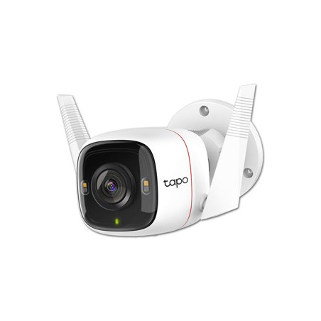 TP-link IP kamera Wi-Fi do monitoringu zewnętrznego Tapo C320WS, QHD 2560x1440, Wifi 2.4 GHz /ethernet, biała,  4MP, nagrywanie 