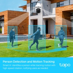 TP-link IP kamera Wi-Fi do monitoringu zewnętrznego Tapo C500, Full HD (1920x1080), Wifi 2.4 GHz /ethernet, biała, tryb nocny, a