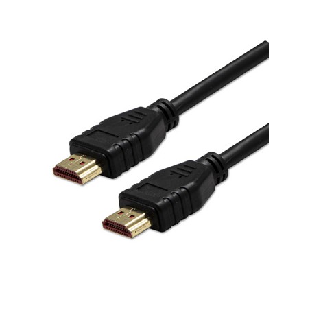 Video Kabel HDMI M - HDMI M, HDMI 2.1 - Ultra High Speed, 2m, pozłacane złącza, czarny, Logo blister, 8K@60Hz, 48Gb/s, EOL