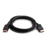 Video Kabel DisplayPort M - DisplayPort M, DP v 1.4, 2m, pozłacane złącza, czarny, Logo blister, 8K@60Hz, 32,4Gb/s, EOL