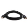 Video Kabel HDMI M - HDMI M, HDMI 2.1 - Ultra High Speed, 3m, pozłacane złącza, czarny, Logo blister, 8K@60Hz, 48Gb/s, EOL