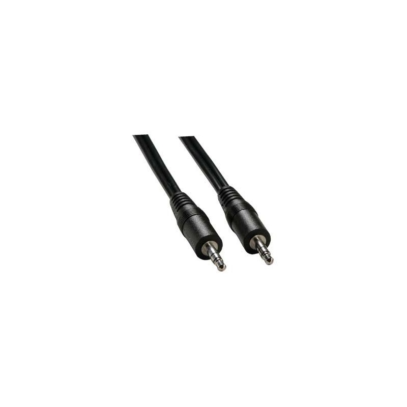 Audio Kabel Jack (3,5mm) M - Jack (3,5mm) M, 1.5m, czarny