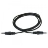 Audio Kabel Jack (3,5mm) M - Jack (3,5mm) M, 2.5m, czarna, EOL
