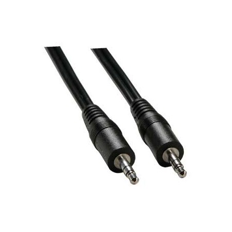 Audio Kabel Jack (3,5mm) M - Jack (3,5mm) M, 5m, czarna