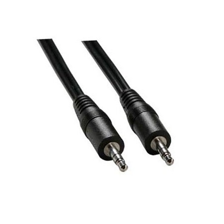 Audio Kabel Jack (3,5mm) M - Jack (3,5mm) M, 1.2m, czarna, Logo, EOL
