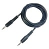 Audio Kabel Jack (3,5mm) M - Jack (3,5mm) M, 1.2m, czarna, Logo, EOL