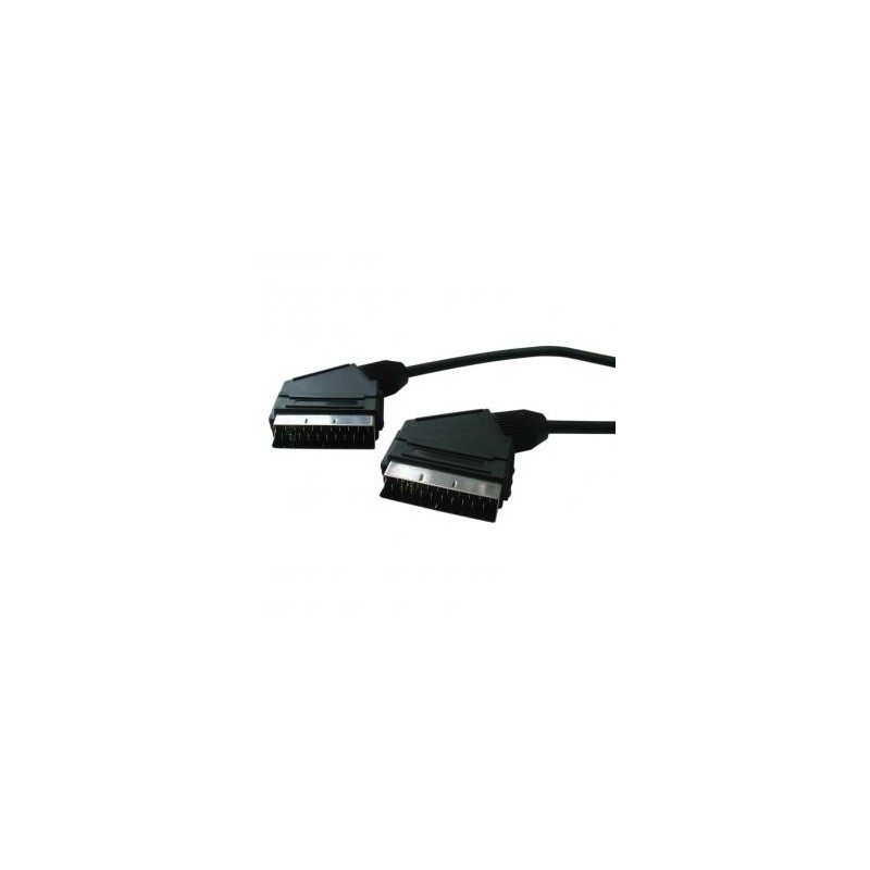 Video Kabel SCART M - SCART M, 5m, czarna, EOL